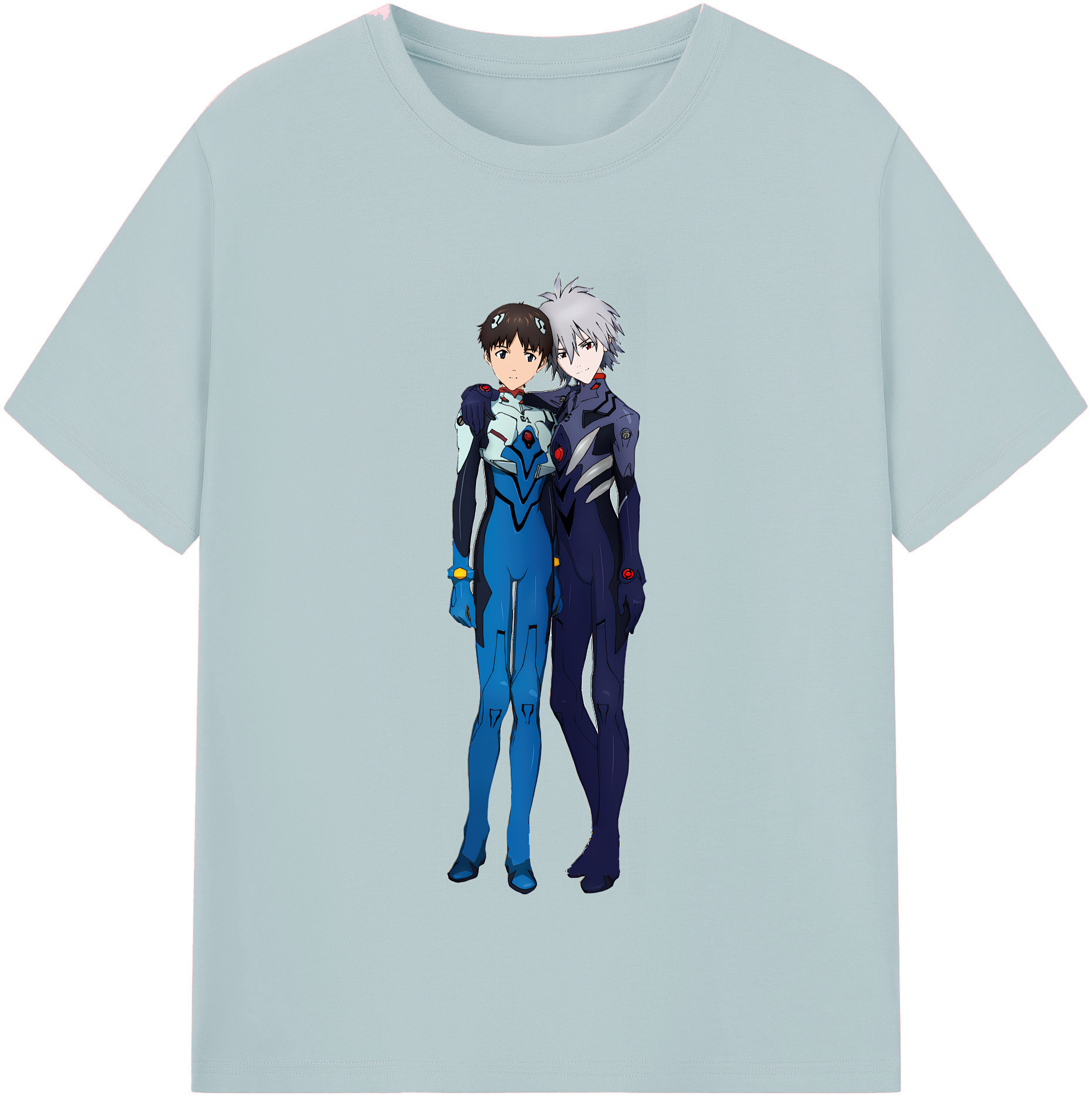 （画像用） EVA 新世紀エヴァンゲリオン 綿100％半袖Tシャツ（フロントプリント）